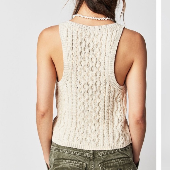 Free People High Tide Cable Tank
Retail $78 - Picture 2 of 4